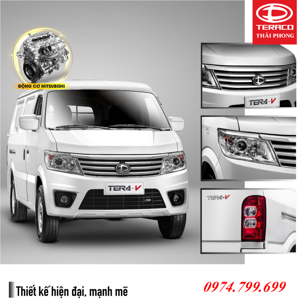 Xe tải van Tera V - siêu khuyến mãi tháng 6 2 5