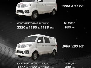 SRM X30i 2 chỗ 16 8