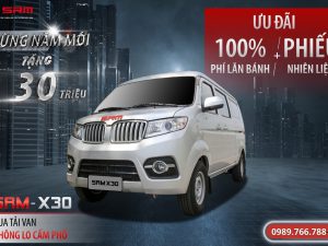 SRM X30i 2 chỗ 20 Xe tải van SRM X30i 2 chỗ