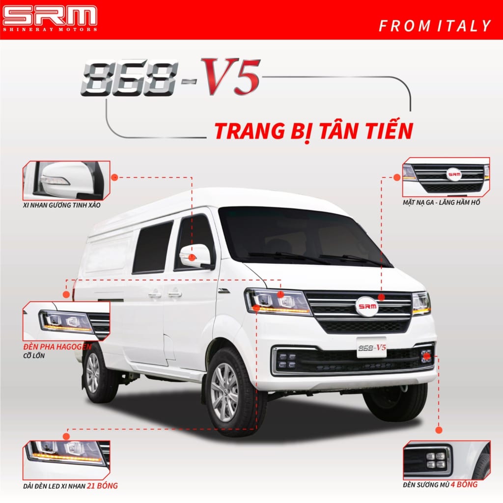 Xe van SRM 868