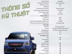 SRM T50 Xe tải 1.5 tấn