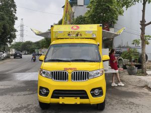 Xe ô tô bán trà trái cây và đồ ăn vặt lưu động 17 3 5