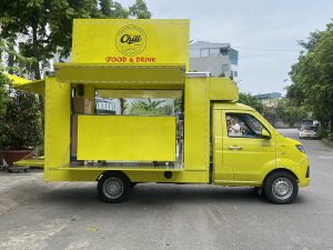 Xe bán đồ ăn vặt lưu động 15 4 6