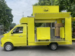 Xe bán đồ ăn vặt lưu động 16 5 10