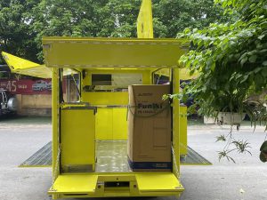 Xe bán đồ ăn vặt lưu động 17 6 8