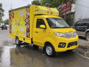 Xe ô tô bán trà trái cây và đồ ăn vặt lưu động 23 9 5