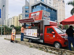 Xe bán Coffee lưu động 26 10