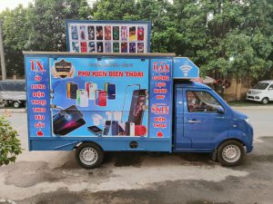 Xe bán Phụ Kiện Điện Thoại lưu động 24 11 2