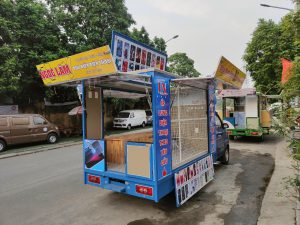 Xe bán Phụ Kiện Điện Thoại lưu động 21 8 2