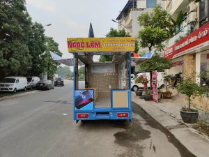 Xe bán Phụ Kiện Điện Thoại lưu động 22 9 2