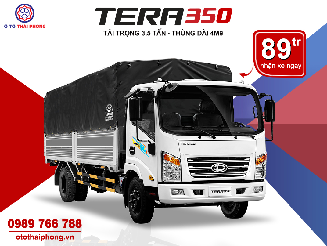 BẢNG GIÁ XE TẢI TERACO 8 tera 350 TMB