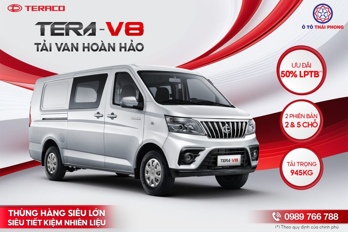 so sánh sự khác biệt giữa Tera V6 và Tera V8. 8 1 3
