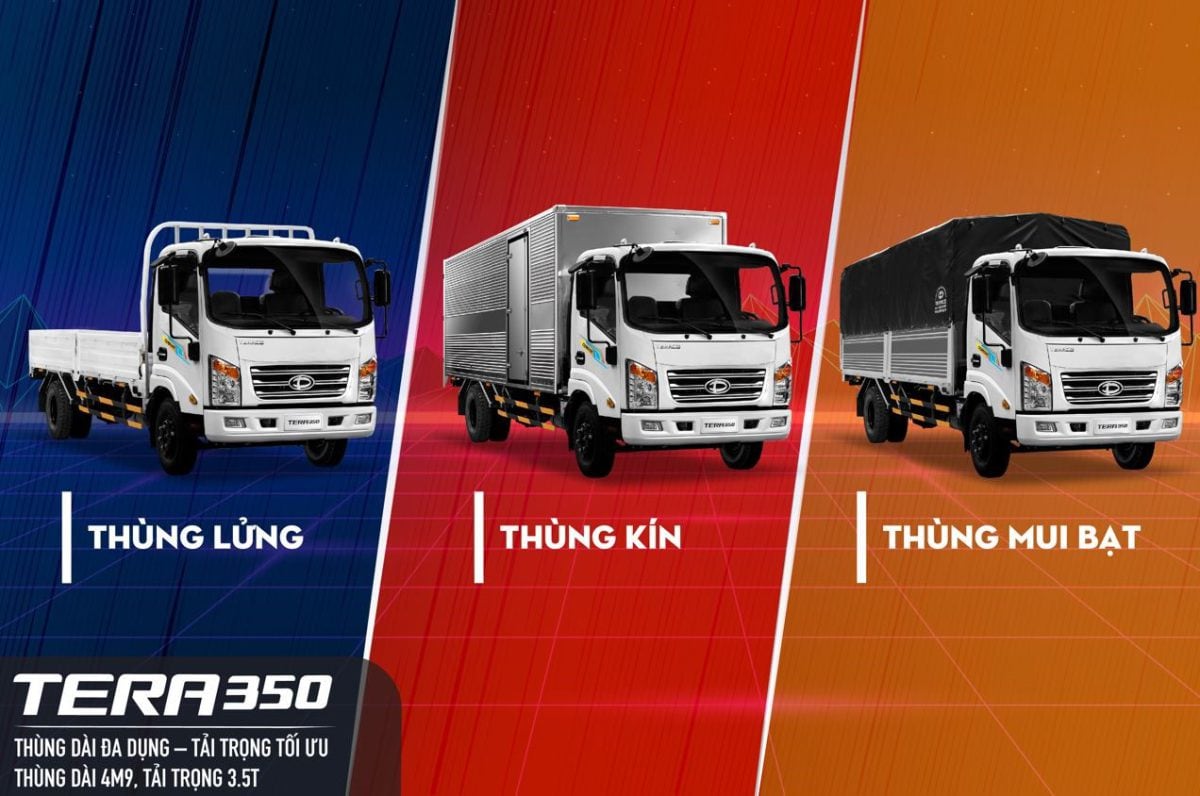 ƯU ĐÃI 100% LỆ PHÍ TRƯỚC BẠ CÙNG NHIỀU QUÀ TẶNG HẤP DẪN KHI MUA XE TERACO TRONG THÁNG 09/2024 6 tera350 1