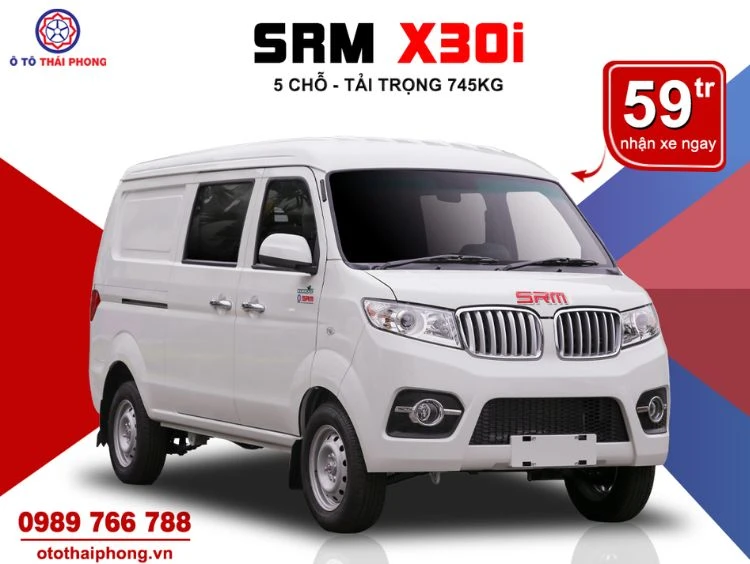 So sánh xe tải van Suzuki và SRM