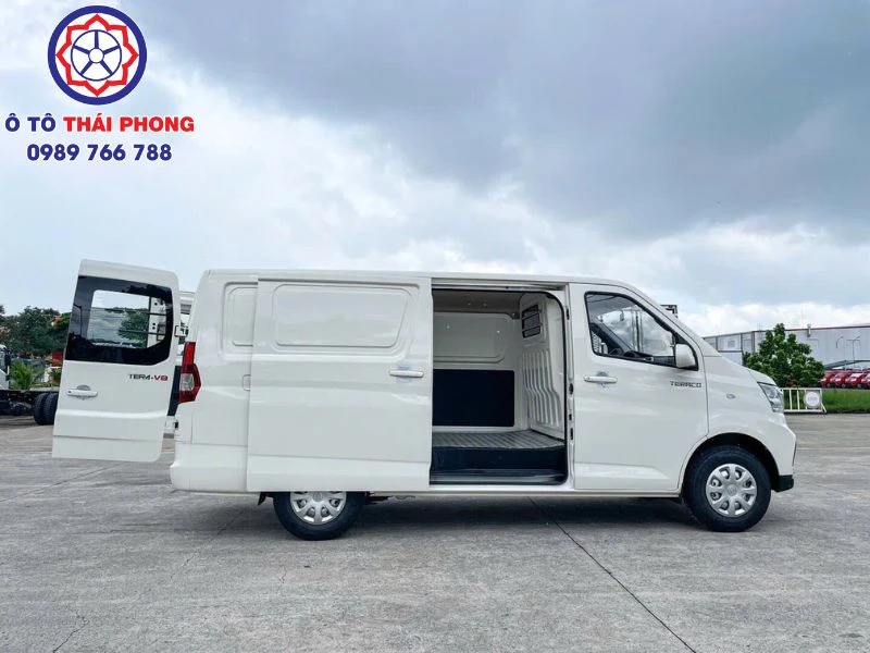 Mẫu xe tải van mini Tera chuẩn chính hãng do Thái Phong trực tiếp phân phối Xe tải van mini tiện lợi giúp bạn đạt 20-25% lợi nhuận ròng