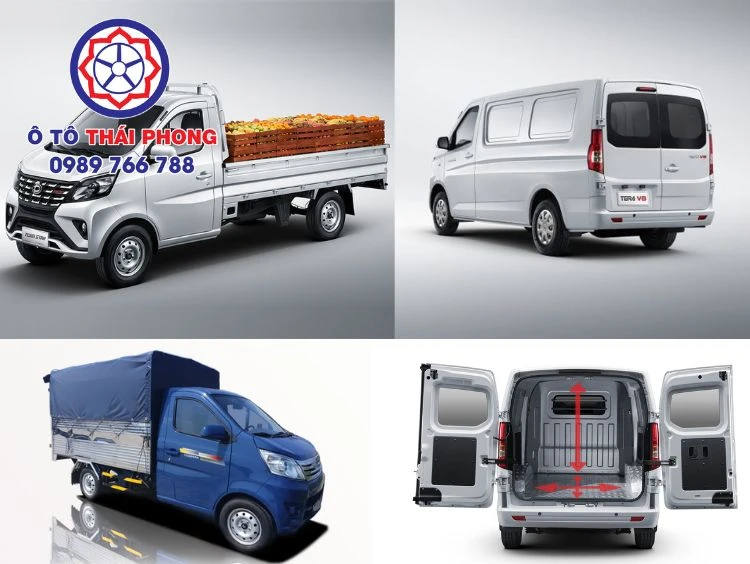 Điểm khác biệt giữa xe tải van và tải nhẹ