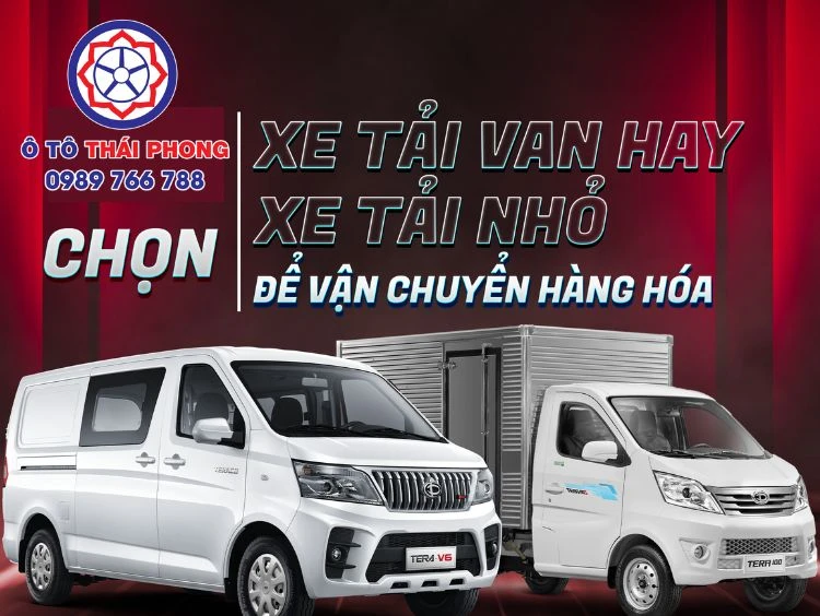 Đầu tư thông minh: Nên mua xe tải van hay tải nhẹ? 1 Nên mua xe tải van hay tải nhẹ tiện cho di chuyển nội đô?