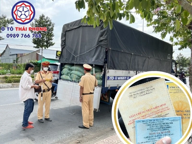 Phạt 8.000.000 đồng nếu không nộp lại giấy đăng ký xe hết niên hạn