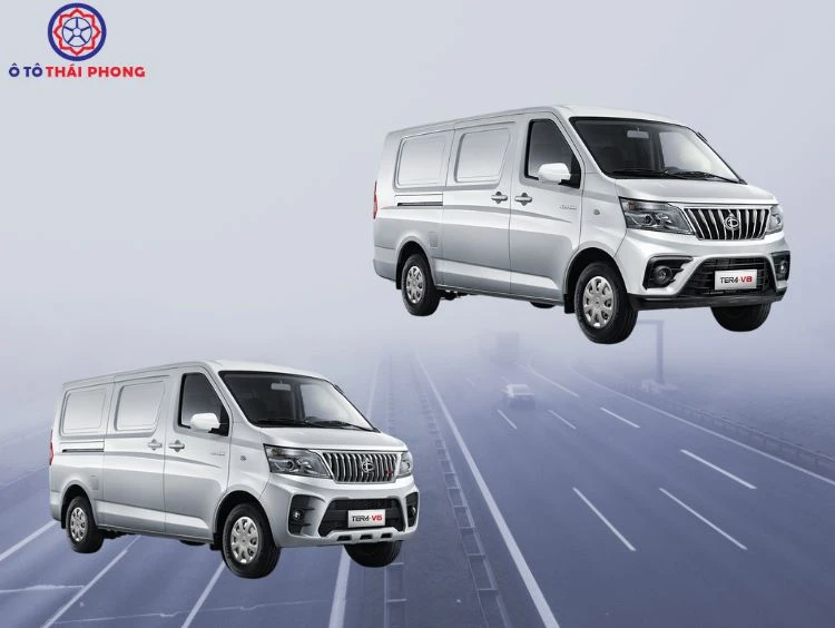 so sánh xe tải van Tera V6 và Tera V8