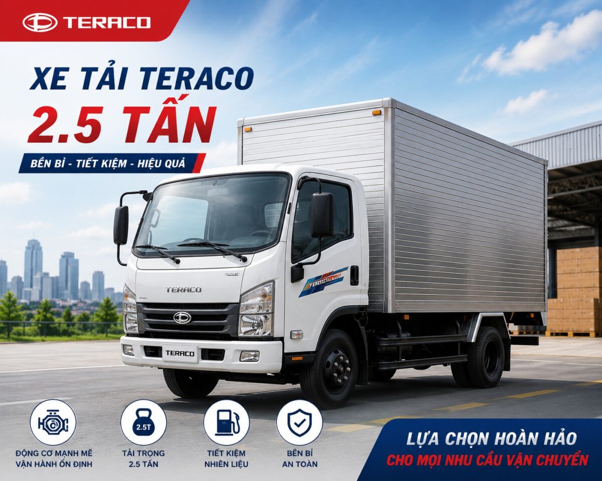 Xe tải 2.5 tấn Teraco