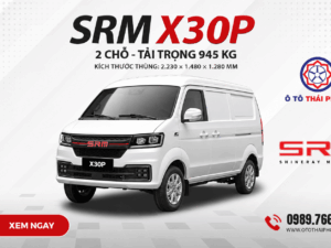 Xe tải van SRM X30P-V2 2 chỗ tải trọng 945 kg