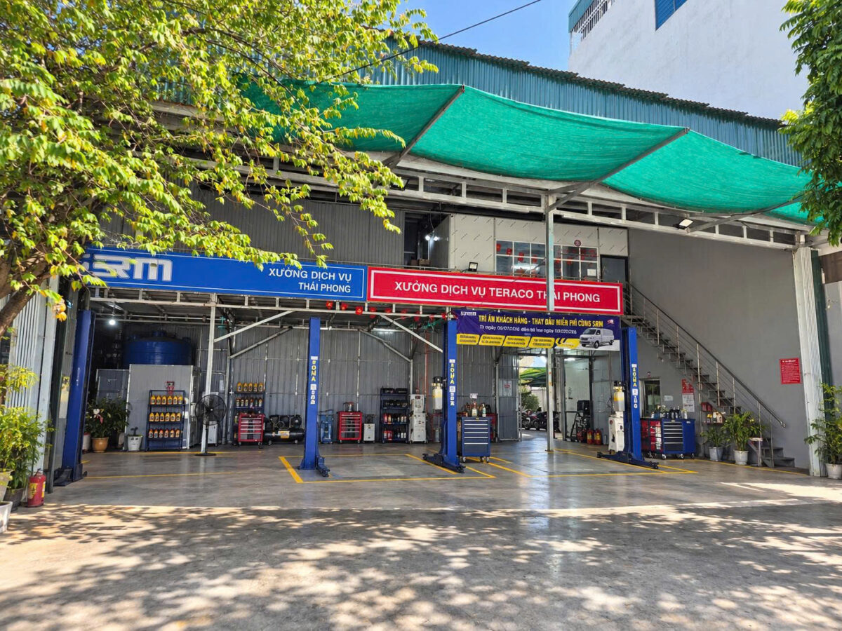 Xưởng dịch vụ sửa chữa xe SRM uy tín, chuyện nghiệp và báo giá chi tiết 5 Xưởng dịch vụ Ô Tô Thái Phong